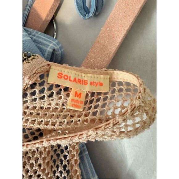 SOLARIS style floral dress size medium - Picture 5 of 7